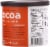 Saco Organic Baking Cocoa Perspective: back