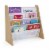 Humble Crew Journey Natural Kids Bookshelf 4 Tier Book Organizer Perspective: back