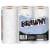 Brawny White Full Sheets Paper Towels Perspective: back