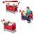 Deluxe 3-in-1 EZ Fold Wagon Perspective: back