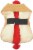 CityPets Medium Hot Dog Pet Costume - Tan/Red Perspective: back