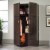 Sauder Select Engineered Wood Wardrobe Armoire in Cinnamon Cherry Perspective: back