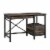Sauder Steel River Desk Perspective: back