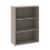 Sauder Beginnings ® Small 3-Shelf Bookcase in Silver Sycamore Perspective: back