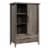 Sauder Summit Station ® Wardrobe/Armoire with Storage in Pebble Pine Perspective: back