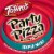 Totino's Party Pizza Triple Meat Thin Crust Frozen Pizza Perspective: back
