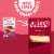 Jell-O No Bake Cherry Cheesecake Dessert Kit with Cherry Topping Filling Mix & Crust Mix Perspective: back