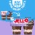 Jell-O Chocolate Vanilla Swirls Sugar Free Pudding Cups Snack Perspective: back