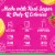 Crystal Light Pure Raspberry Lemonade Drink Mix Packets Perspective: back