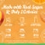 Crystal Light Pure Tangerine Mango Powdered Drink Mix Perspective: back