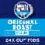 Maxwell House Original Roast Medium Roast K-Cup Coffee Pods Perspective: back