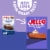 Jell-O No Bake Double Chocolate Cheesecake Dessert Kit with Filling Mix & Crust Mix Perspective: back