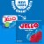 Jell-O Berry Blue Artificially Flavored Gelatin Dessert Mix, Box Perspective: back