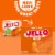 Jell-O Orange Gelatin Dessert Mix Sweet Treat Dessert 6 oz Box Perspective: back