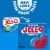 Jell-O Berry Blue Gelatin Dessert Mix Perspective: back