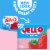 Jell-O Strawberry Artificially Flavored Zero Sugar Low Calorie Gelatin Dessert Mix, Box Perspective: back