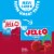 Jell-O Cherry Artificially Flavored Zero Sugar Low Calorie Gelatin Dessert Mix, Box Perspective: back