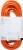 GE 1-Outlet Indoor/Outdoor Extension Cord - Orange Perspective: back