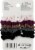 Scunci® Mini Comfort Twist Hair Ties Perspective: back