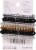 Scunci Spiral No-Slip Grip Ponytailers Perspective: back