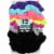Scunci® Large Scrunchies Value Pack - multi-color Perspective: back