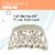 Conair Scunci® Recycled Plastic Jaw Hair Clip - Pink Perspective: back
