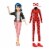 Playmates Miraculous Ladybug Superhero Secret Fashion Doll Set Perspective: back