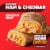Hot Pockets® Hickory Ham & Cheddar Croissant Crust Frozen Sandwiches Perspective: back
