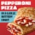 Hot Pockets Pepperoni Pizza Frozen Snacks in an Italian Seasoned crust Perspective: back