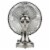 Vornado Silver Swan Vintage Oscillating Fan - Brushed Nickel Perspective: back