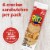 Nabisco Ritz Peanut Butter Sandwich Crackers Perspective: back