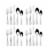 Towle Living Basic Flatware Set Perspective: back