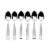 Towle Living Satin Balance Teaspoons Perspective: back