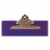 Saunders Clipboard,Letter Size,Plastic,Purple 21606 Perspective: back