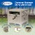 Suncast CPLPHH100D Hideaway 100' Resin Garden Hose Reel for 5/8 Hoses, Taupe Perspective: back