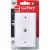 RCA White Flush Mount Plastic CAT 5E/6 Data & Phone Wall Jack TPH562R Perspective: back