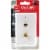 RCA White Flush Mount Plastic CAT 5E/6 Data & Coax Wall Jack TPH567R Perspective: back