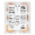 Hillshire Farm® SNACKED! Turkey Cheddar Cheese and Chocolate Chip Cookies Snack Packs Perspective: back