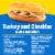 Lunchables Uploaded Turkey & Cheddar Sub Sandwich Kids Lunch Meal Kit Perspective: back