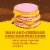 Lunchables Ham and Cheddar Cracker Stackers Value Snack Kit, Tray Perspective: back
