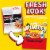 Lunchables Uploaded Pepperoni Deep Dish Pizza Kids Lunch Meal Kit Perspective: back