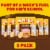 Lunchables Ham and Cheddar Cracker Stackers with Cookies for School Lunch or Easy Snack Trays Perspective: back