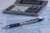Zebra Pen F-301 Ballpoint Stainless Steel Retractable Pen, Fine Point, 0.7mm, Assorted Ink, 4-Count Perspective: back