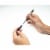 Zebra F-301® Fine Point Stainless Steel Ball Point Pen - Blue Perspective: back