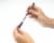 Zebra G-301 Stainless Steel Retractable Gel Pen, 0.7mm, Black Ink Perspective: back