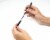 Zebra G-301 Stainless Steel Retractable Gel Pen, 0.7mm, Black Ink Perspective: back