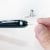 DelGuard Mechanical Pencil 0.5mm White with Bonus Lead Perspective: back