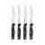 Farberware Steak Knife Set - Black Perspective: back