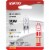 Satco 50W 120V Clear Bi-Pin GY6.35 Base T4 Halogen Special Purpose Light Bulb Perspective: back