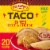 Old El Paso Taco Bites Beef and Cheese Perspective: back